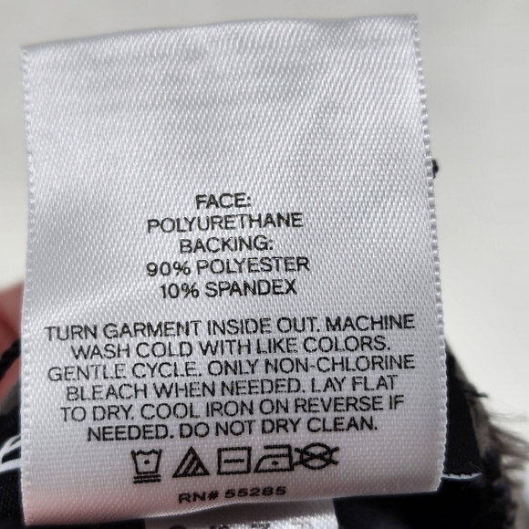 Express Women's Super High Waisted Faux Leather Leggings - XL - Picture 6 of 7